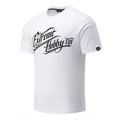 Katoenen t-shirt voor heren extreme hobby signature