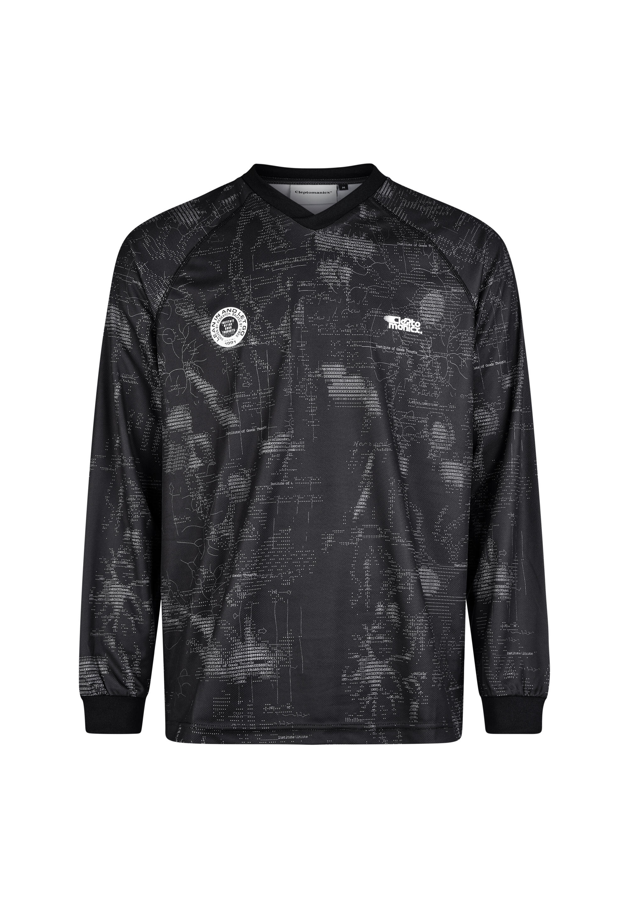 Langarmshirt im angesagten Design 8/15