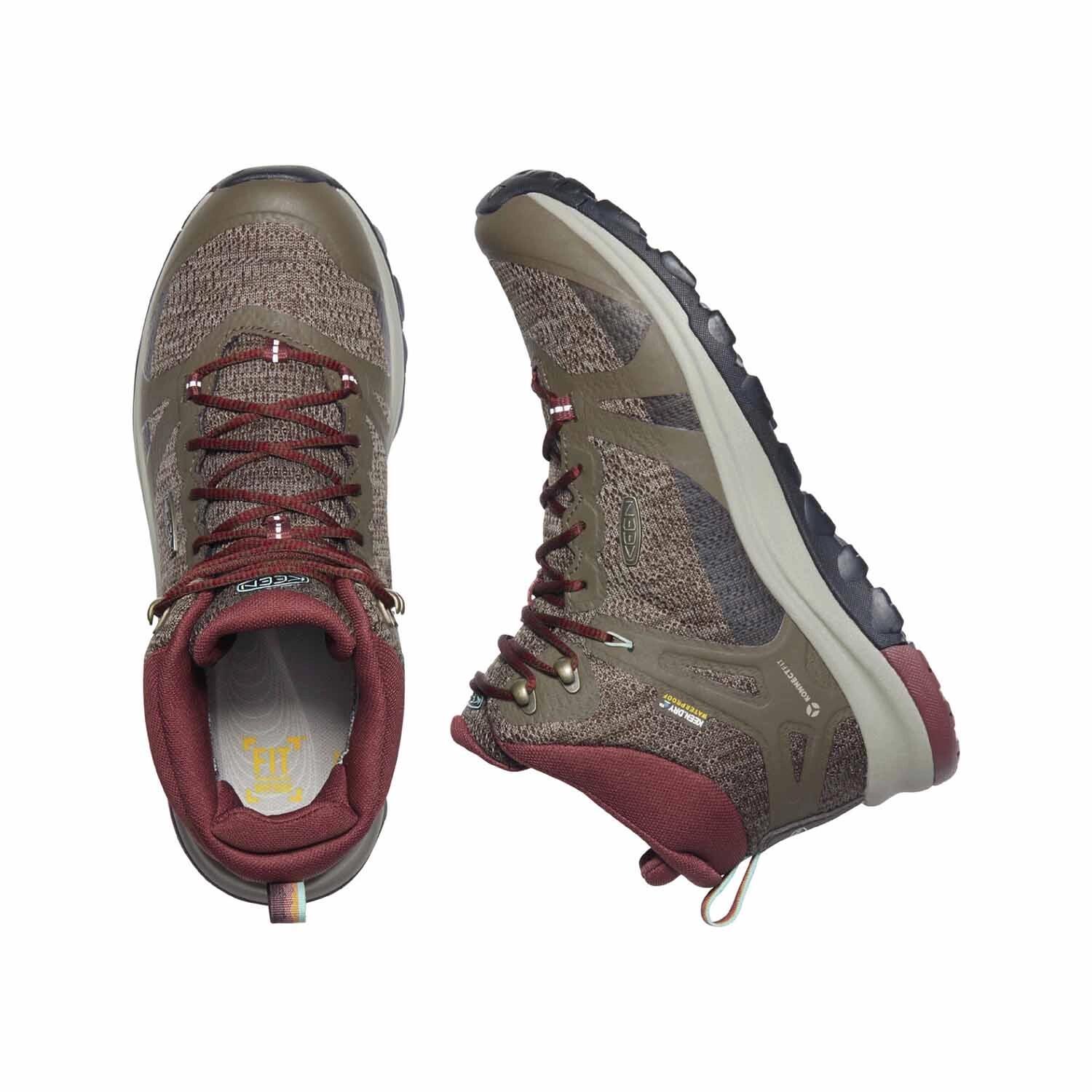 Buty trekkingowe damskie KEEN TERRADORA II MID WP 3/6