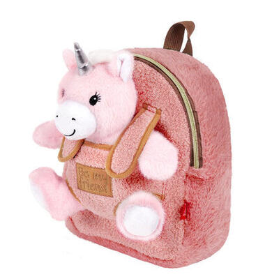 Zaino Morbido con Peluche Coniglietto Bianco