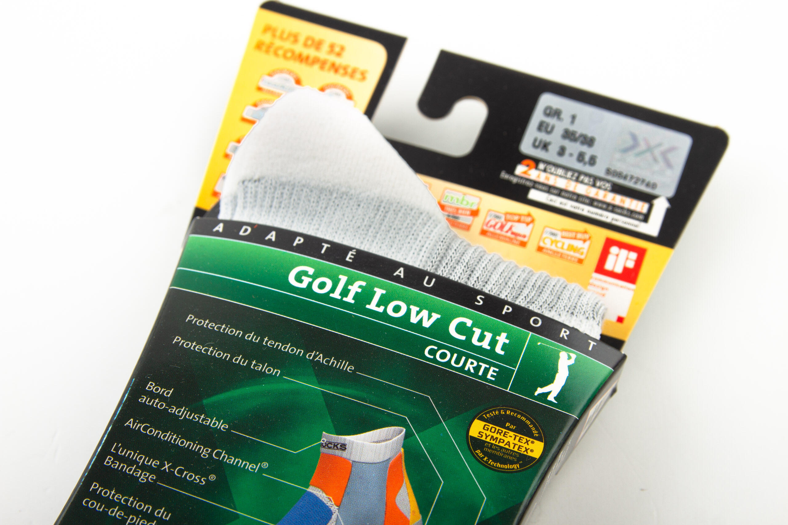 Calcetines de deporte para mujer X-Socks Golf Low Cut 5/7