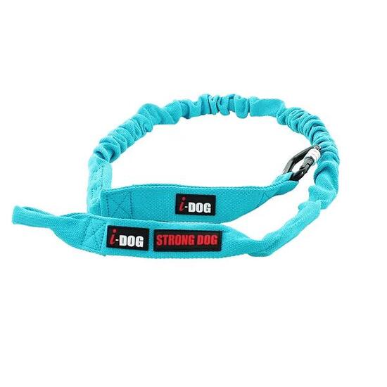 Longe de traction OPALE ALM 190cm bleu pour canicross V2 - STRONG DOG