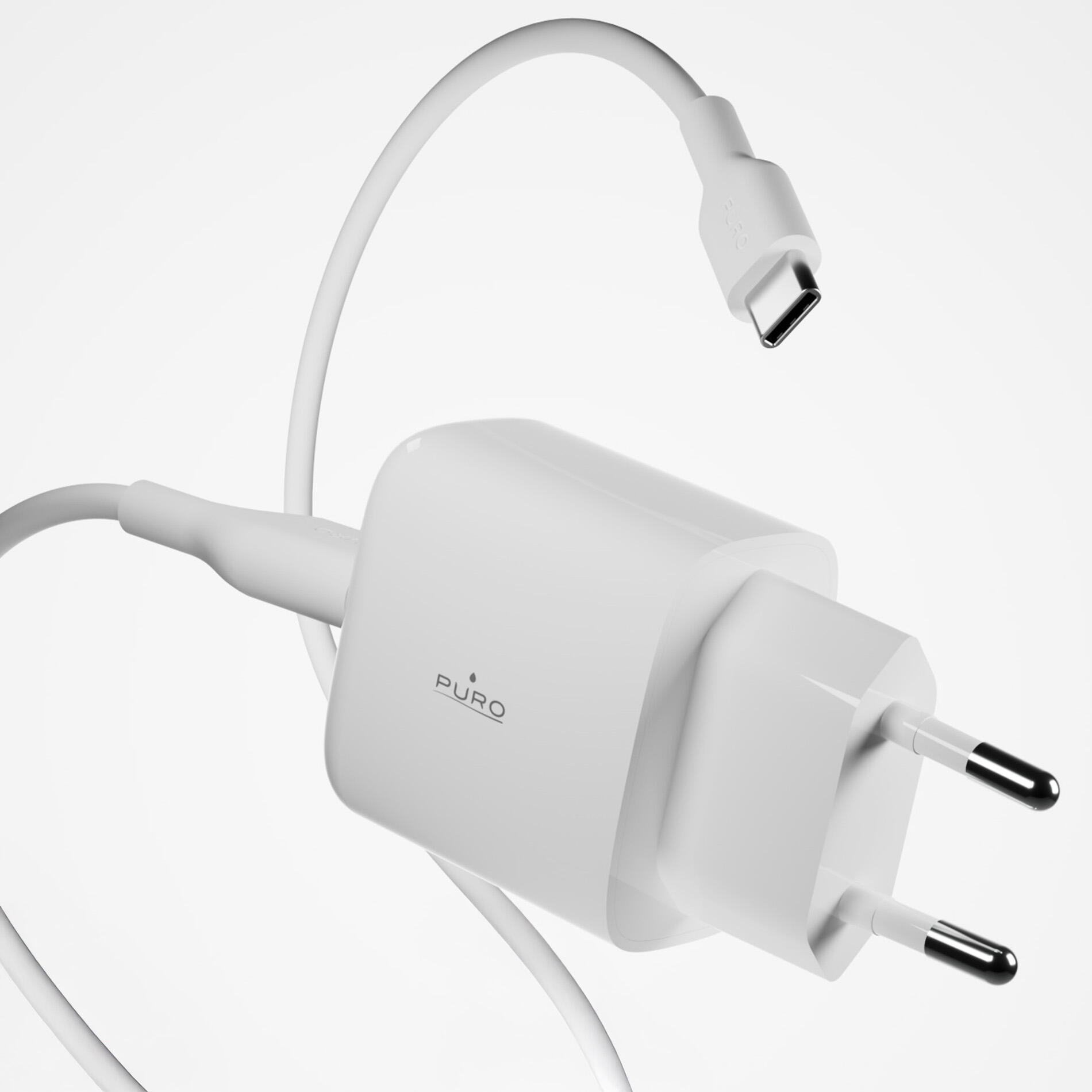 Kit Energia 10W USB‑A + cavo USB‑C 5/6