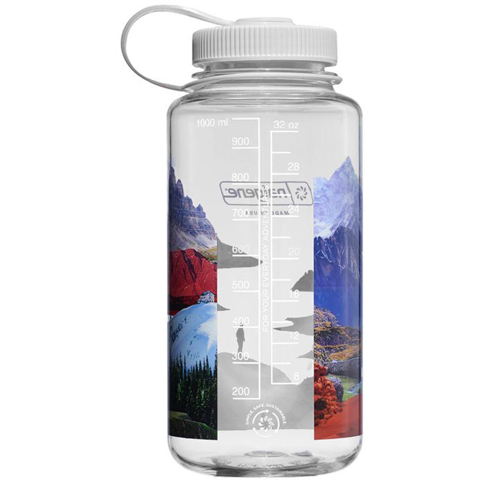Weithals Sustain Trinkflasche 1,0 Liter mixed landscapes 2/6