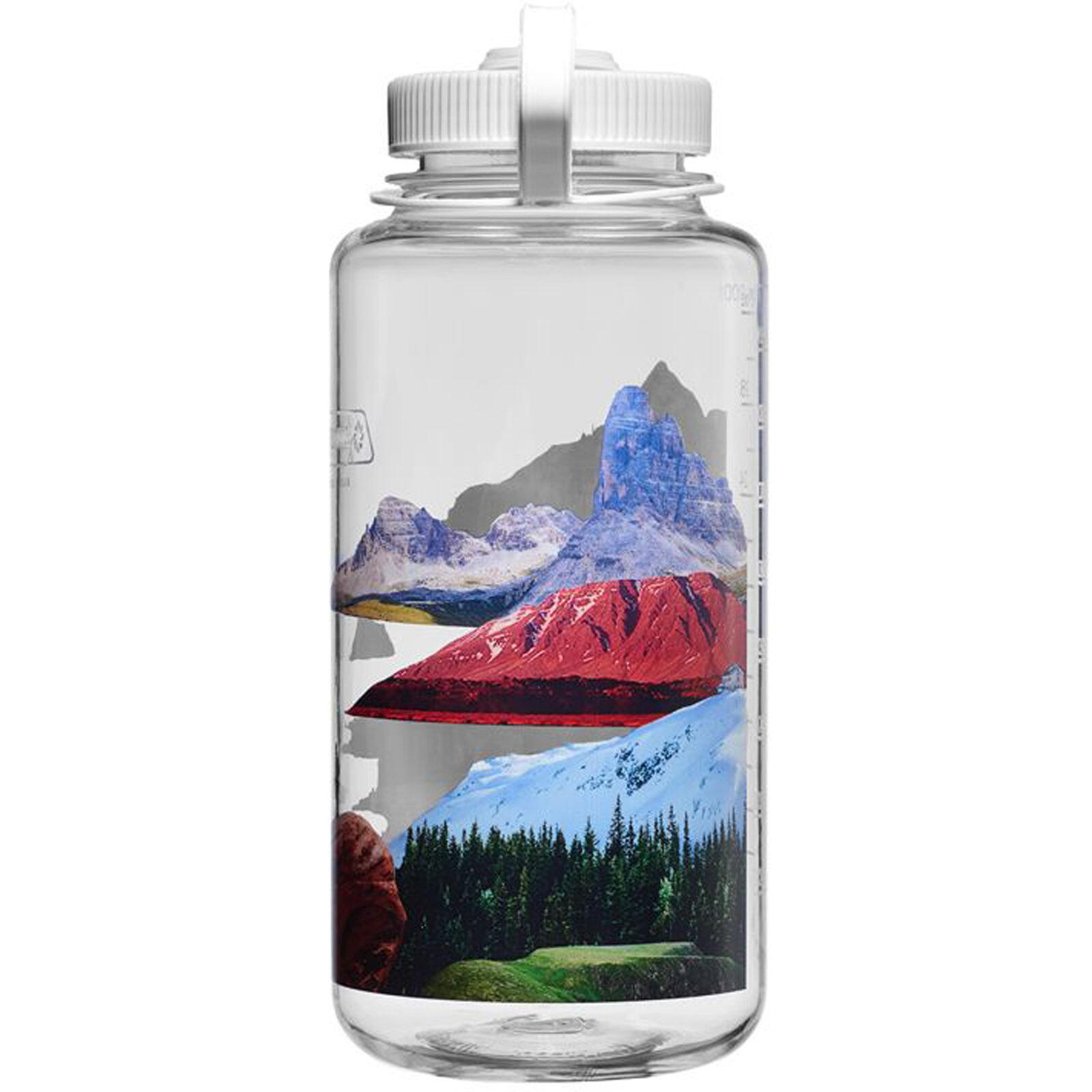 Weithals Sustain Trinkflasche 1,0 Liter mixed landscapes 4/6