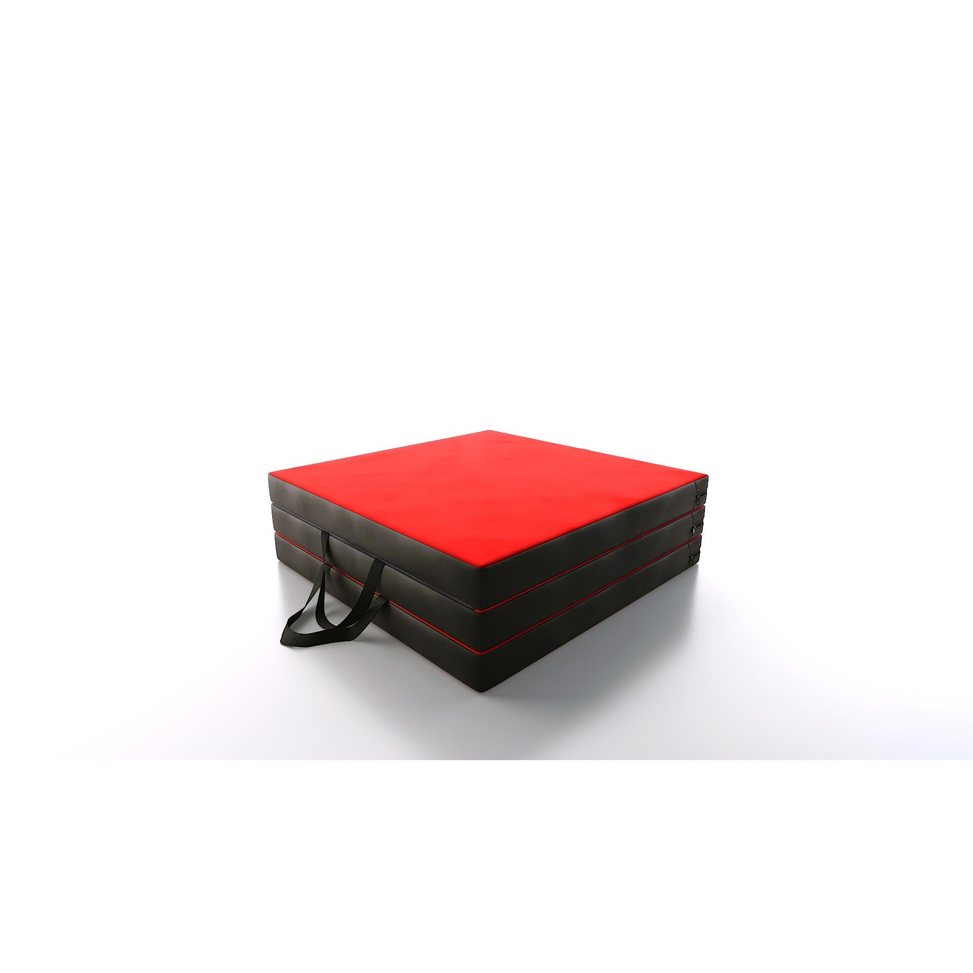 DRUNA Opvouwbare Gymmat 180x60x6 cm met Handgrepen 3/6