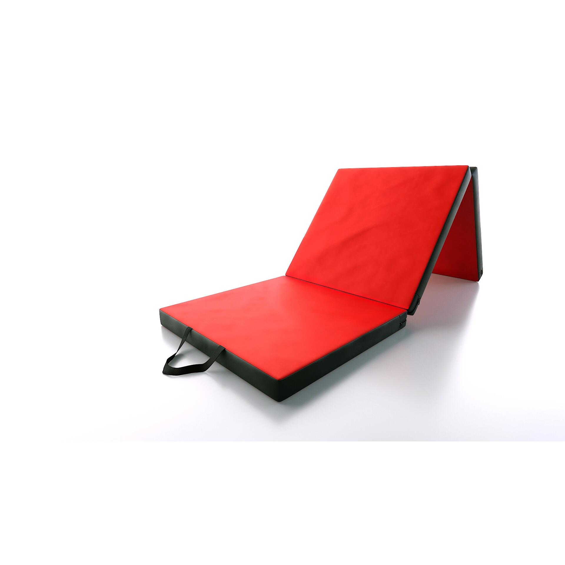 DRUNA Opvouwbare Gymmat 180x60x6 cm met Handgrepen 2/6