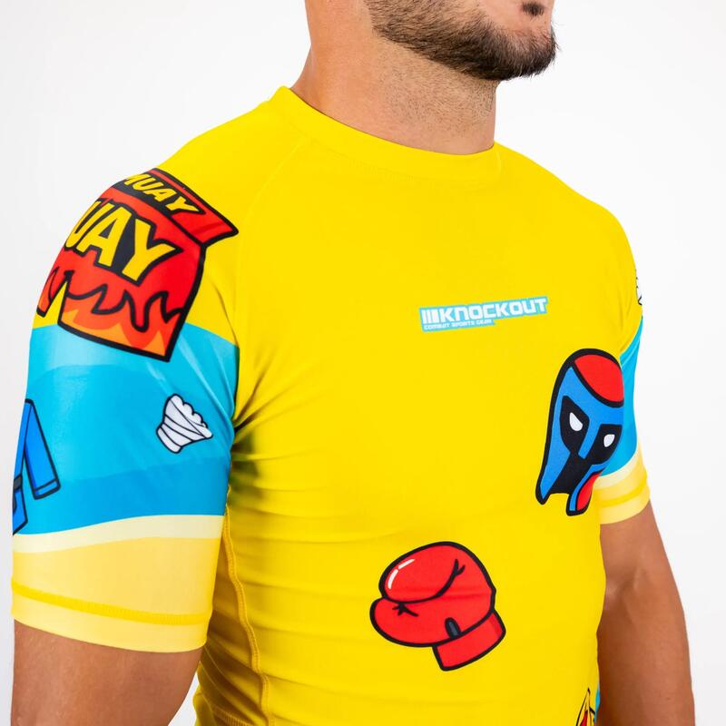 Tricou Compresie Knockout Fight Vibe FX
