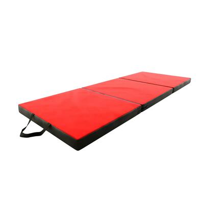 DRUNA Materassino Ginnastica Pieghevole 195x80x6 cm con Maniglie