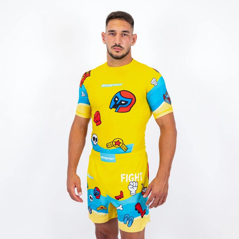 Tricou Compresie Knockout Fight Vibe FX