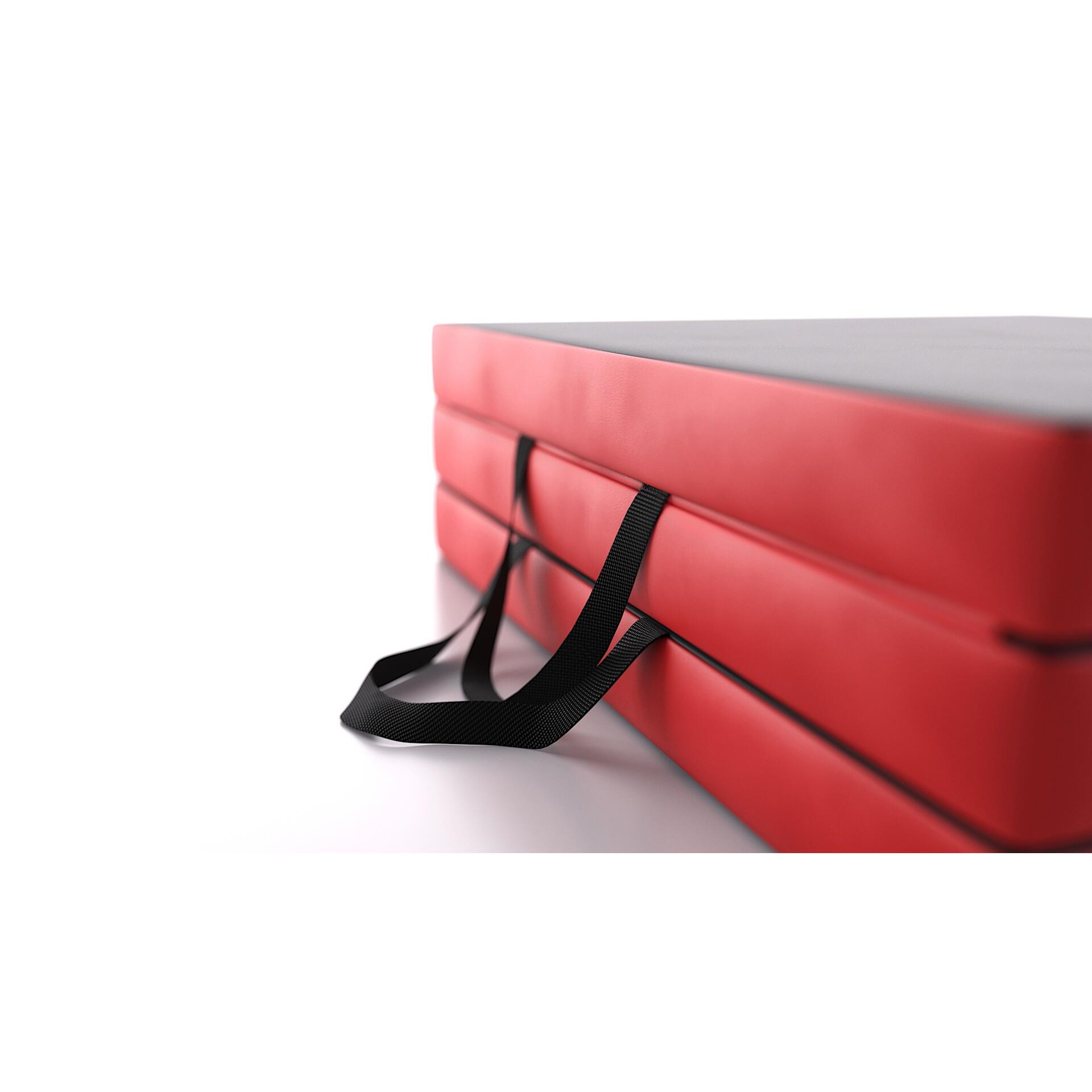 DRUNA Opvouwbare Gymmat 180x60x6 cm met Handgrepen 4/6