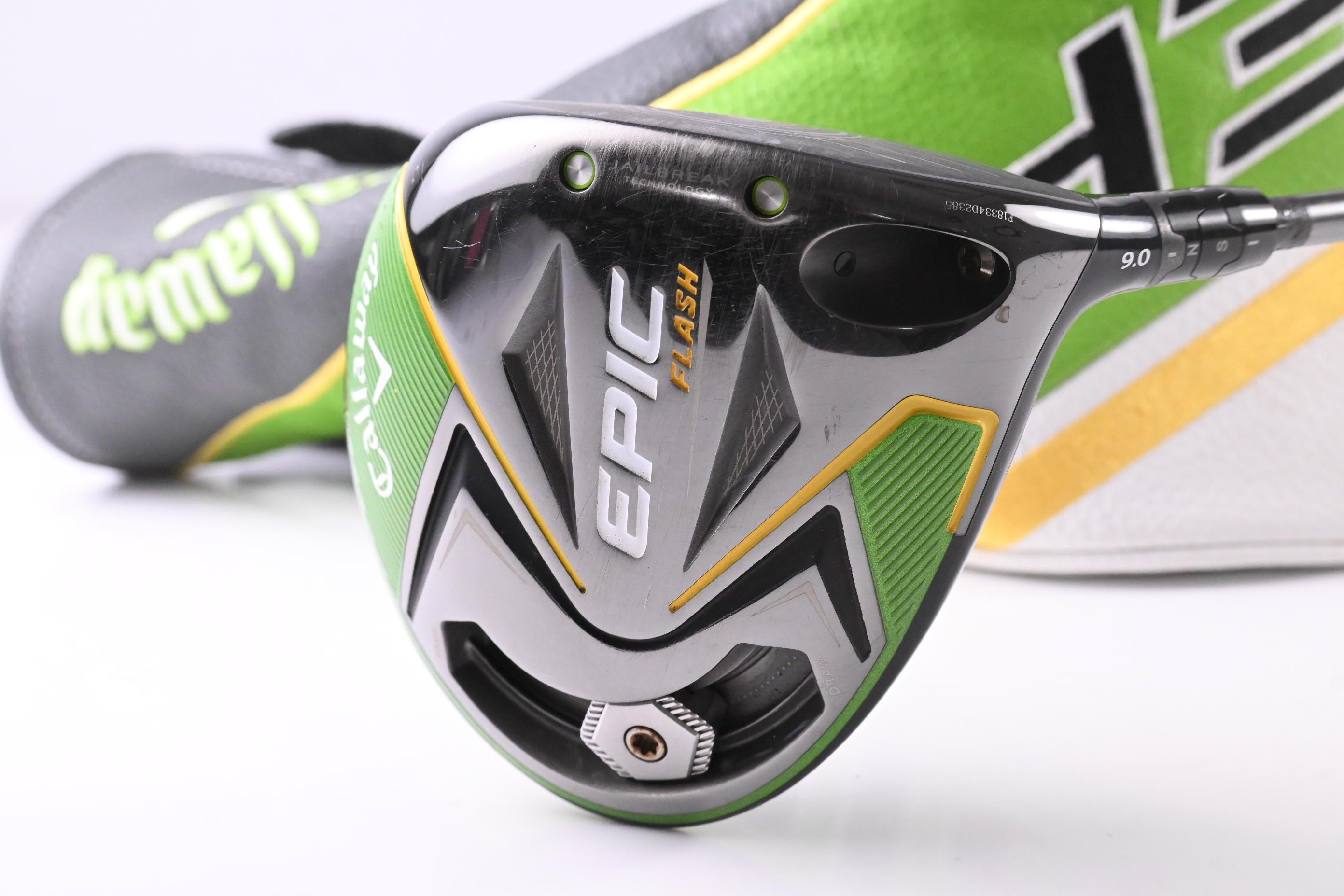 Callaway Epic Flash Driver / 9 Degree / X-Flex Aldila Rogue M.AX