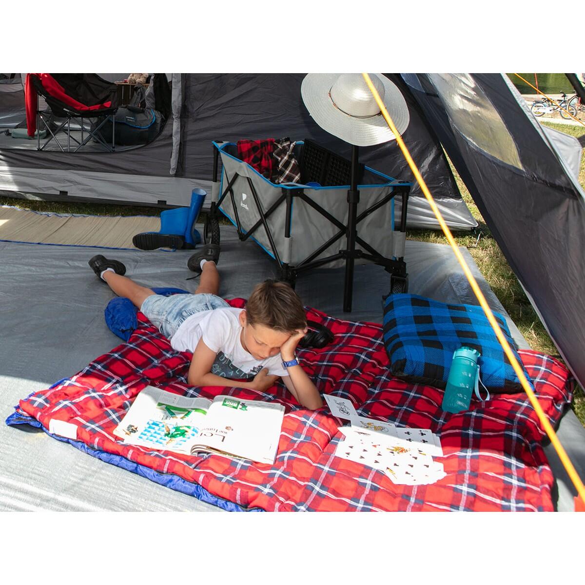 Sacco a pelo - Dundee Junior - Outdoor - bambini - borsa di trasporto - 175x70cm 5/7