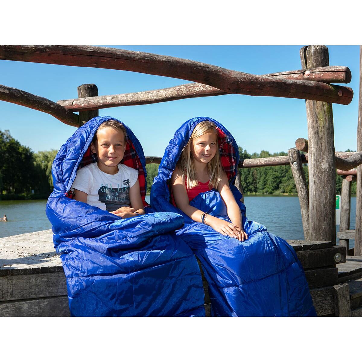 Sacco a pelo - Dundee Junior - Outdoor - bambini - borsa di trasporto - 175x70cm 4/7
