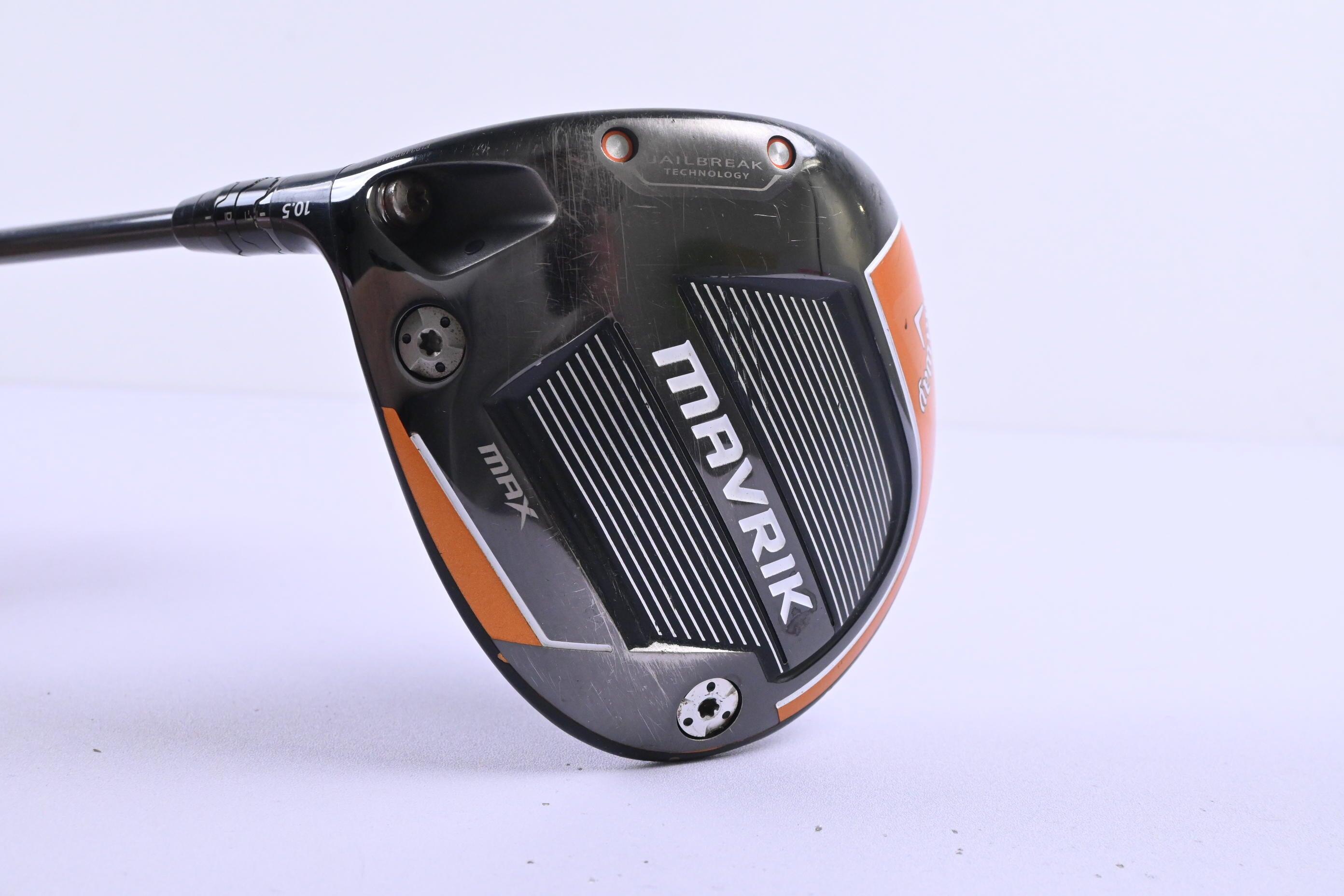 Left Hand Callaway Mavrik Max Driver / 10.5 Degree / Regular Flex