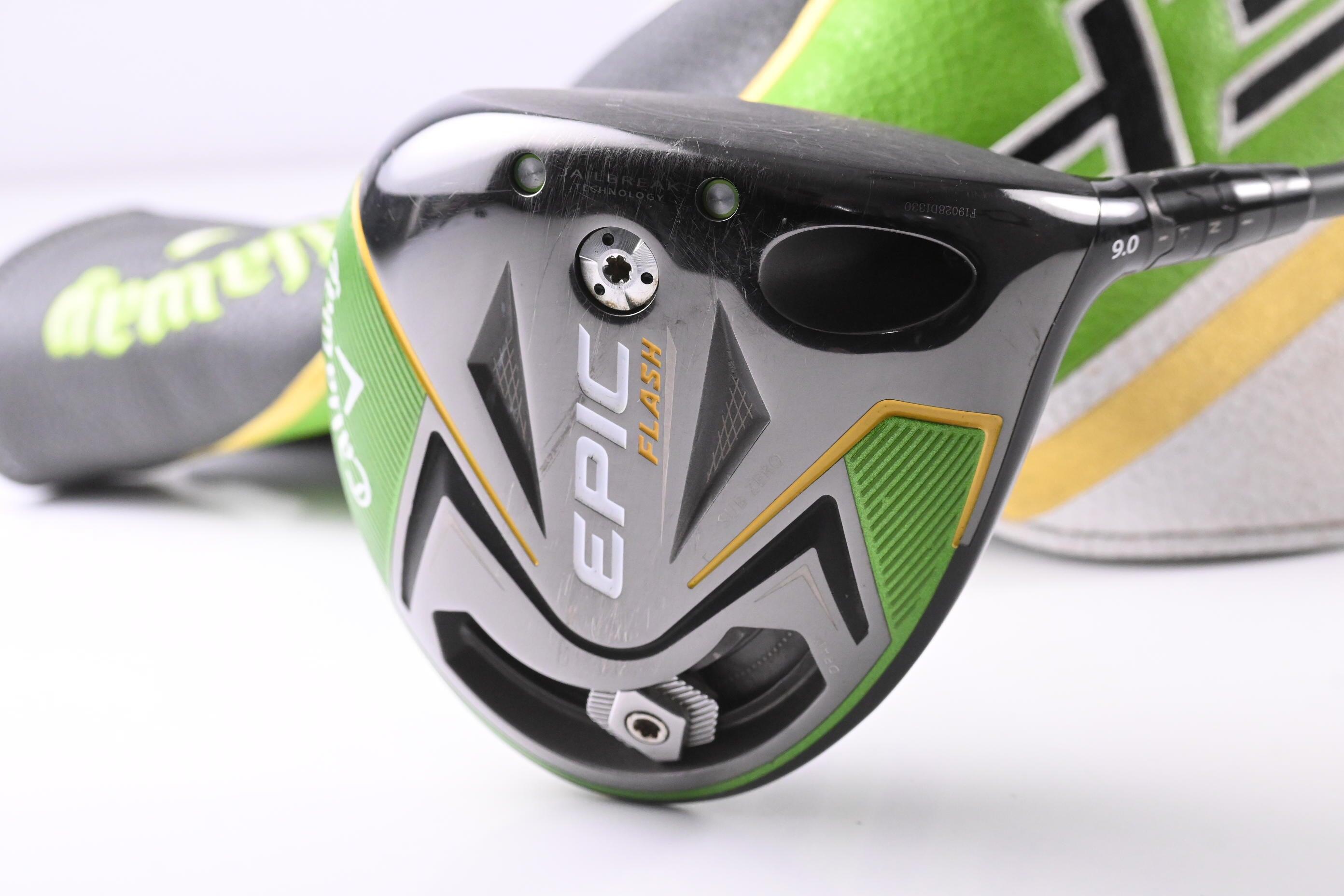 Callaway Epic Flash Sub Zero Driver / 9 Degree / X-Flex HZRDUS