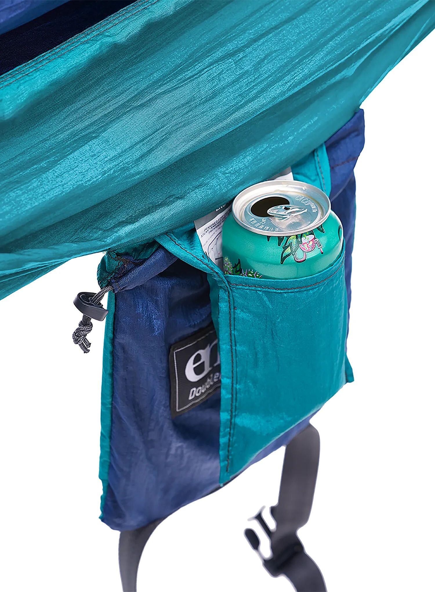 Hamak turystyczny ENO DoubleNest Hammock - navy/seafoam 6/7