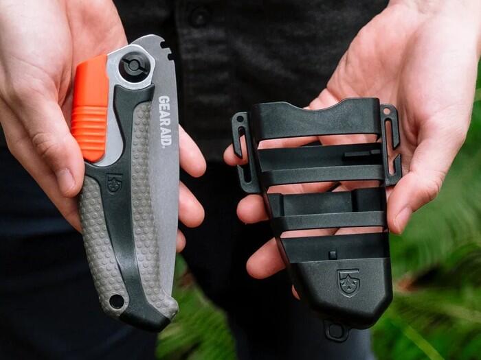 Piła Bushcraft GearAID Skara Camp SK5 Składana Etui 6/7