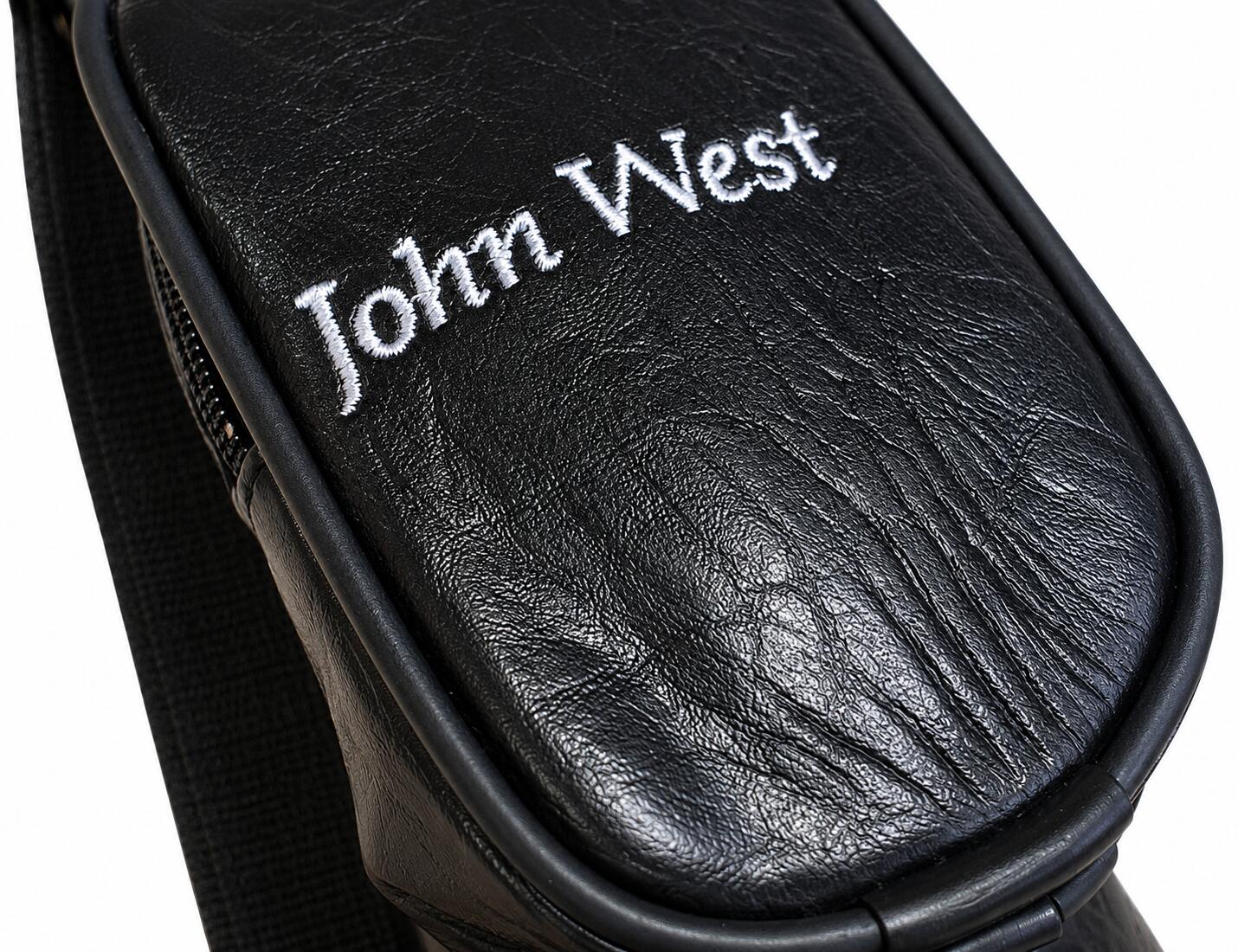 John West Billiard Quiver Bag Nero+Borsa per accessori e cinghia di trasporto 5/6