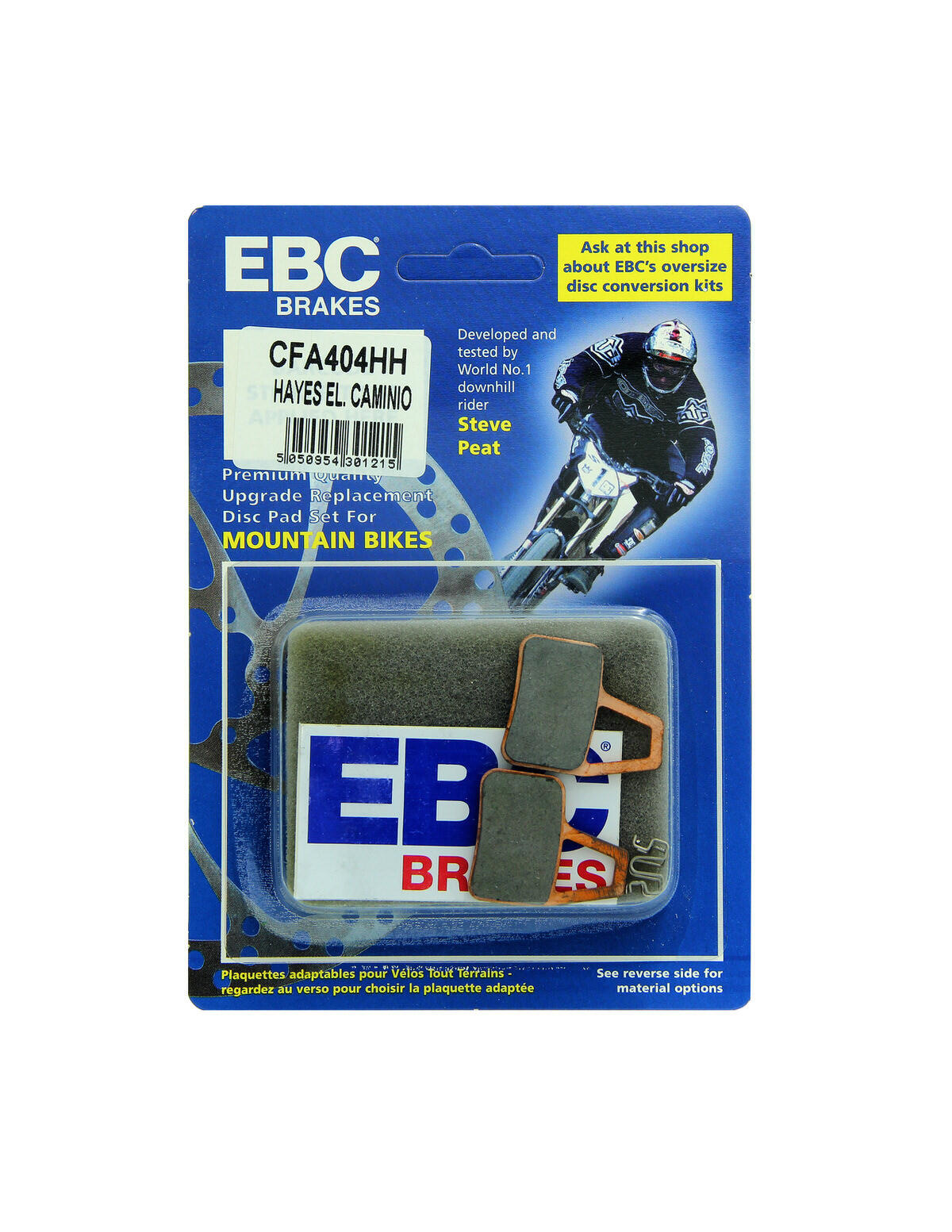 Klocki hamulcowe rowerowe (spiekane) EBC Brakes CFA404HH 2/2