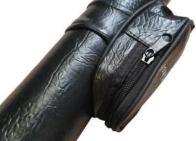 John west biljartkeu quiver tas zwart + toeslagentas & draagriem