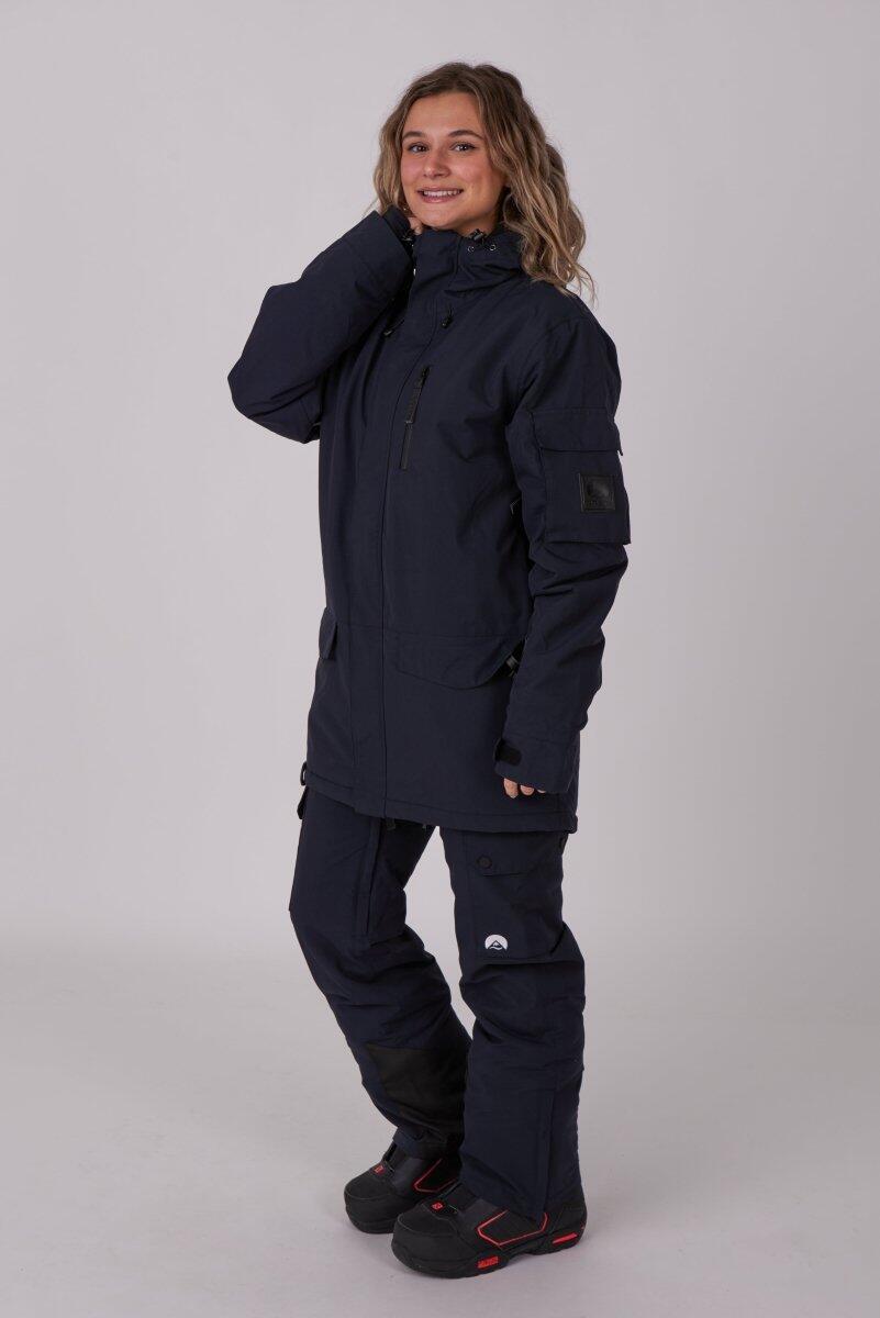 Damen Ski & Snowboard Jacke Wasserdicht Yeh Girl Schwarz 5/7