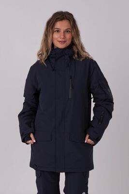 Dames ski & snowboard jas waterdicht yeh girl zwart