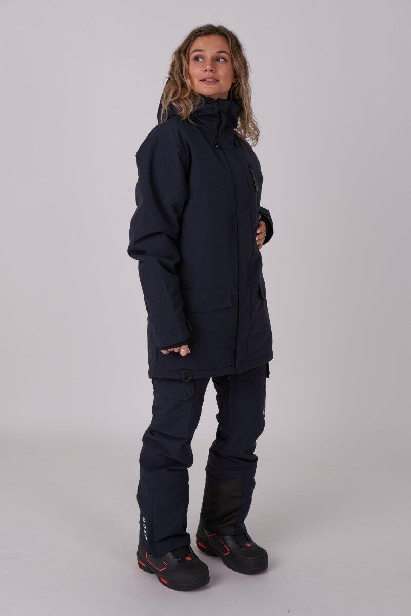 Damen Ski & Snowboard Jacke Wasserdicht Yeh Girl Schwarz 6/7