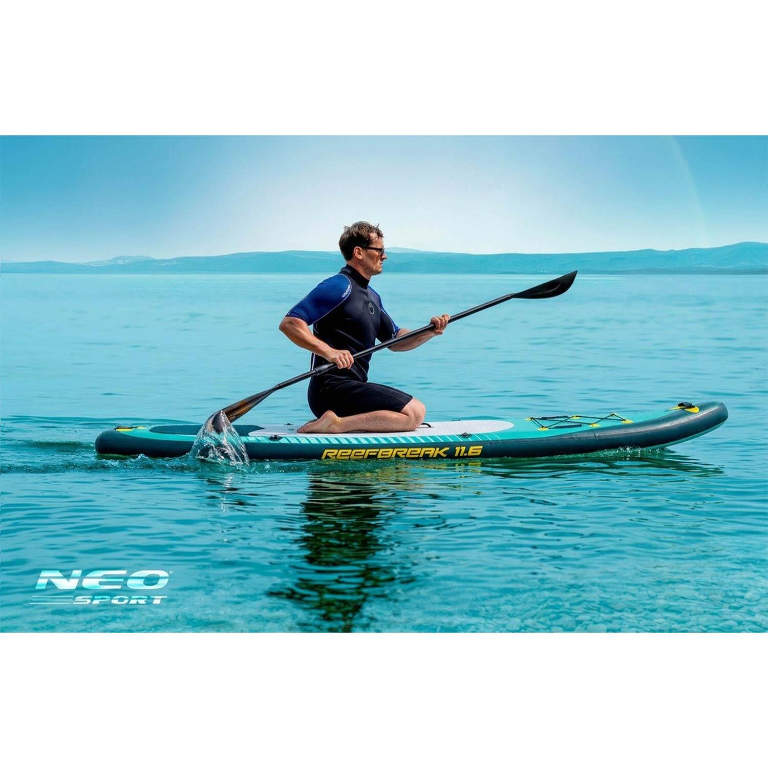 Deska SUP do pływania Neo-sport Reefbreak pompowana Stand Up Paddle 350 cm 5/7