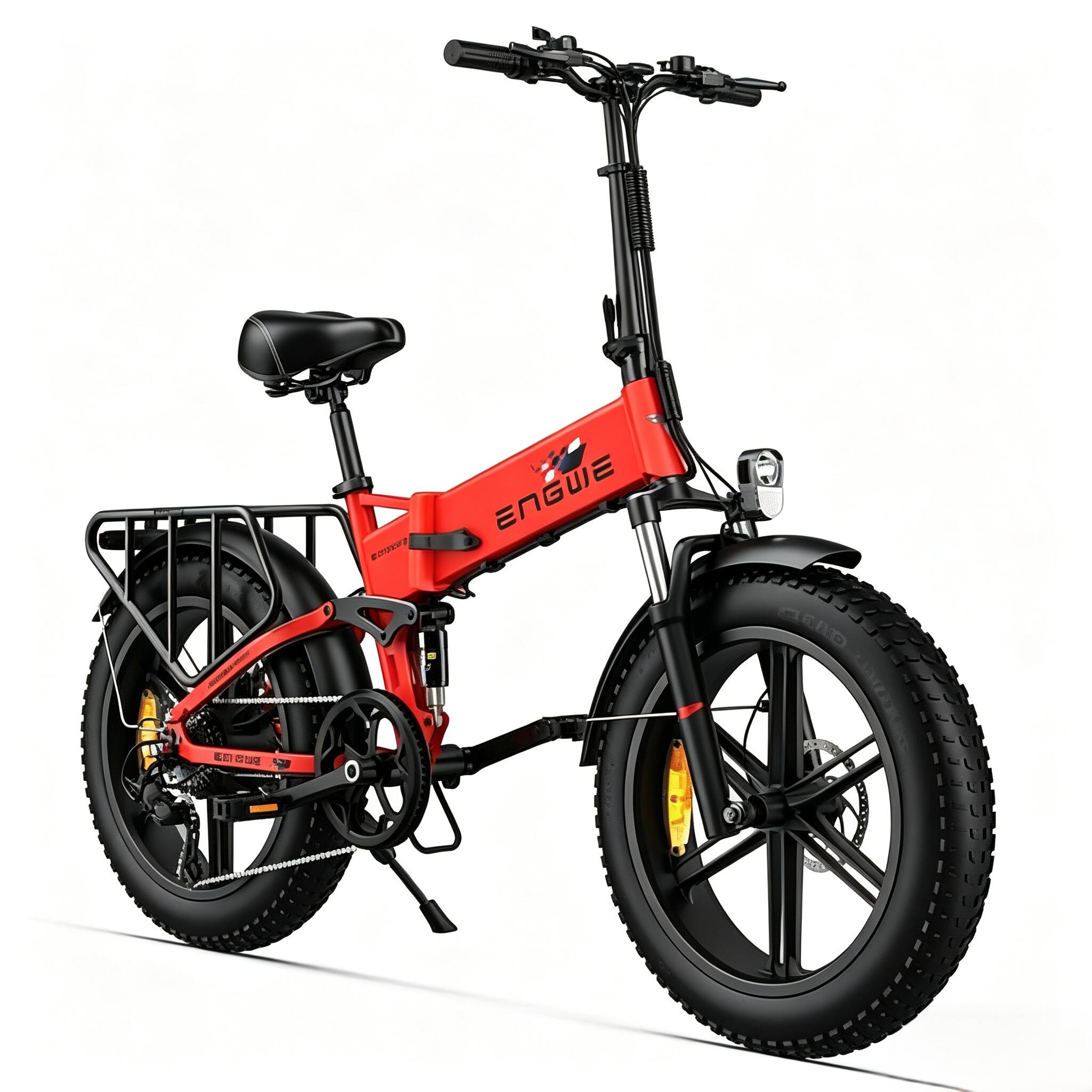 Składany rower elektryczny ENGWE ENGINE X 250 W z oponami Fat Tire 3/7