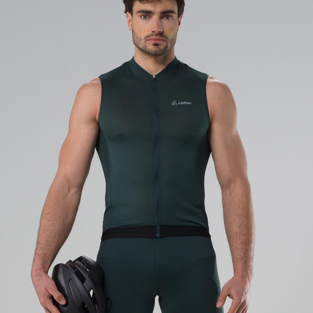 Maillot de cyclisme sans manches pour homme FZ Vent Mid - Noir 5/5