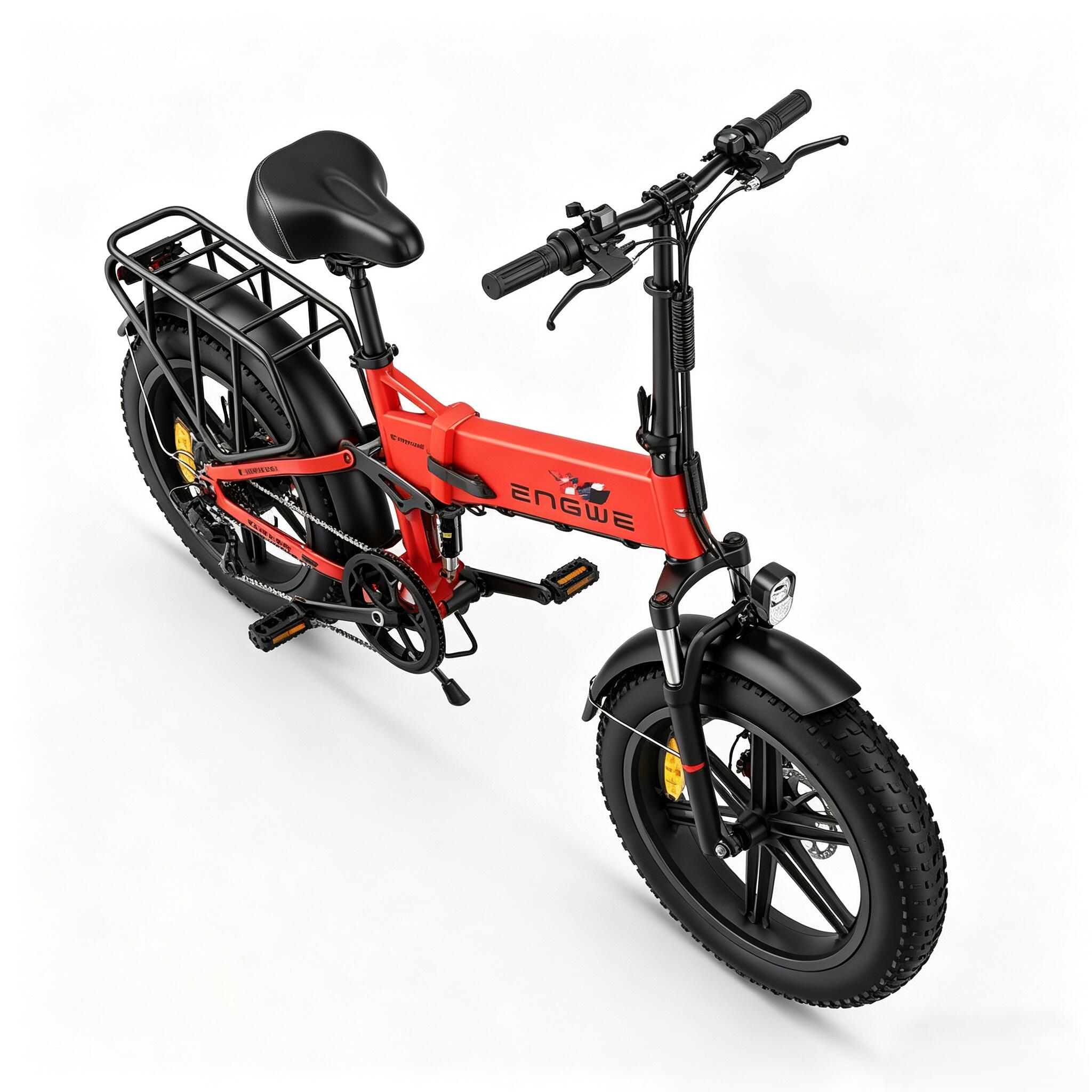 Składany rower elektryczny ENGWE ENGINE X 250 W z oponami Fat Tire 2/7