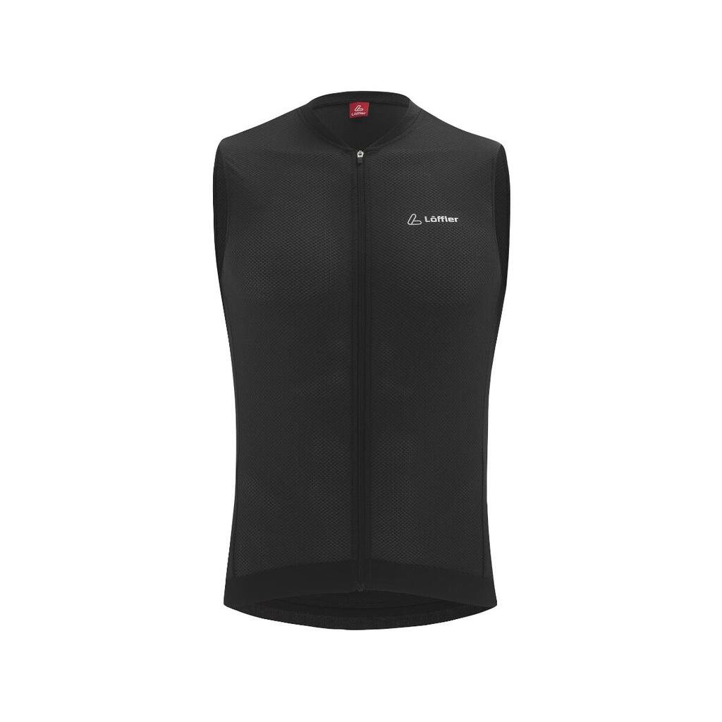 Men’s Sleeveless Cycling Jersey FZ Vent Mid - Black
