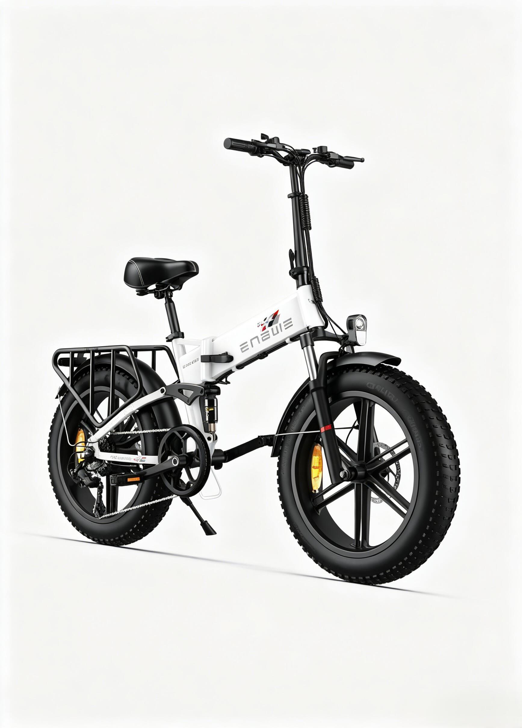 Składany rower elektryczny ENGWE ENGINE X 250 W z oponami Fat Tire