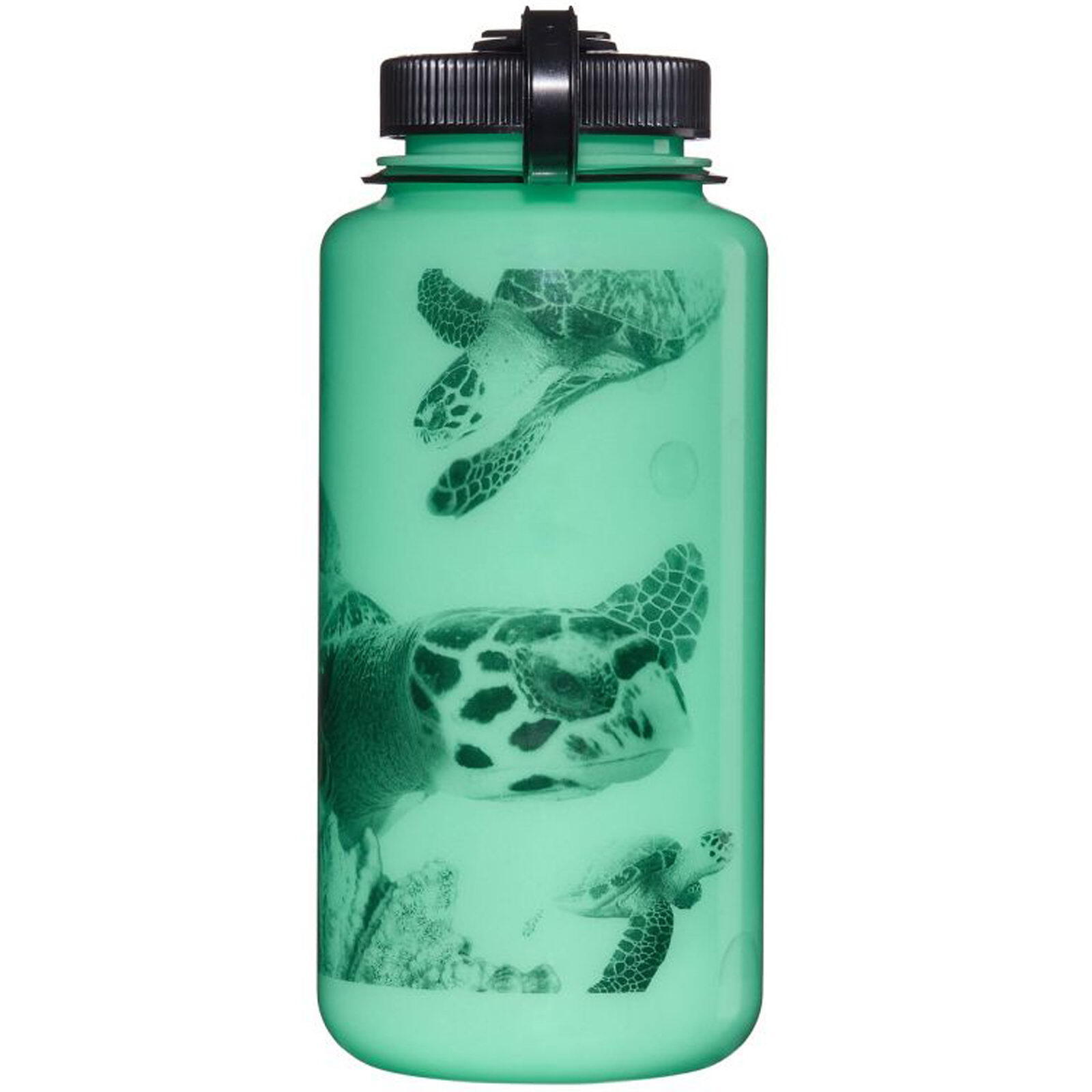 Trinkflasche Weithals Glow Sustain 1 Liter schwarz-turtles 2/7