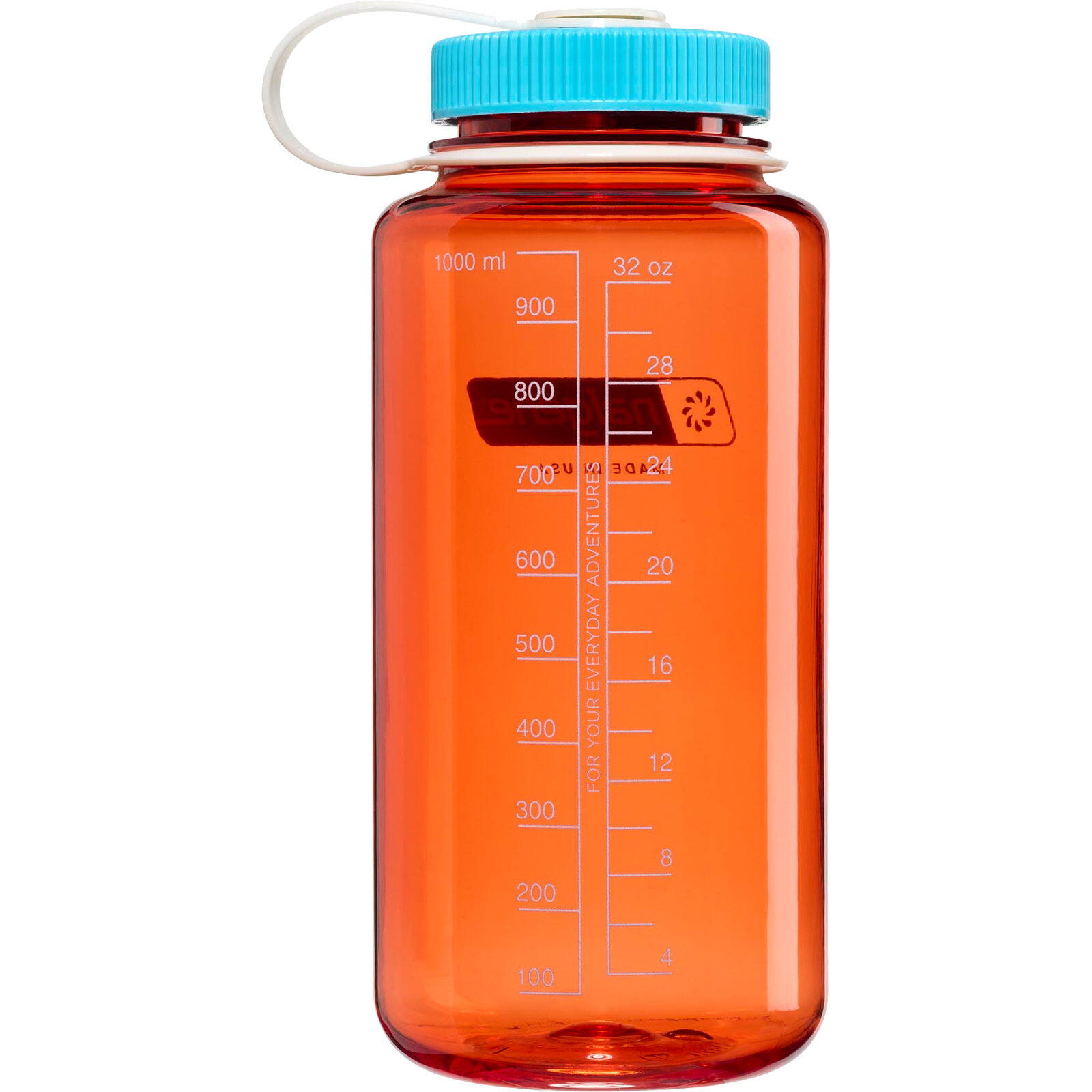 Weithals Sustain Trinkflasche 1,0 Liter flame-blue atoll 2/7