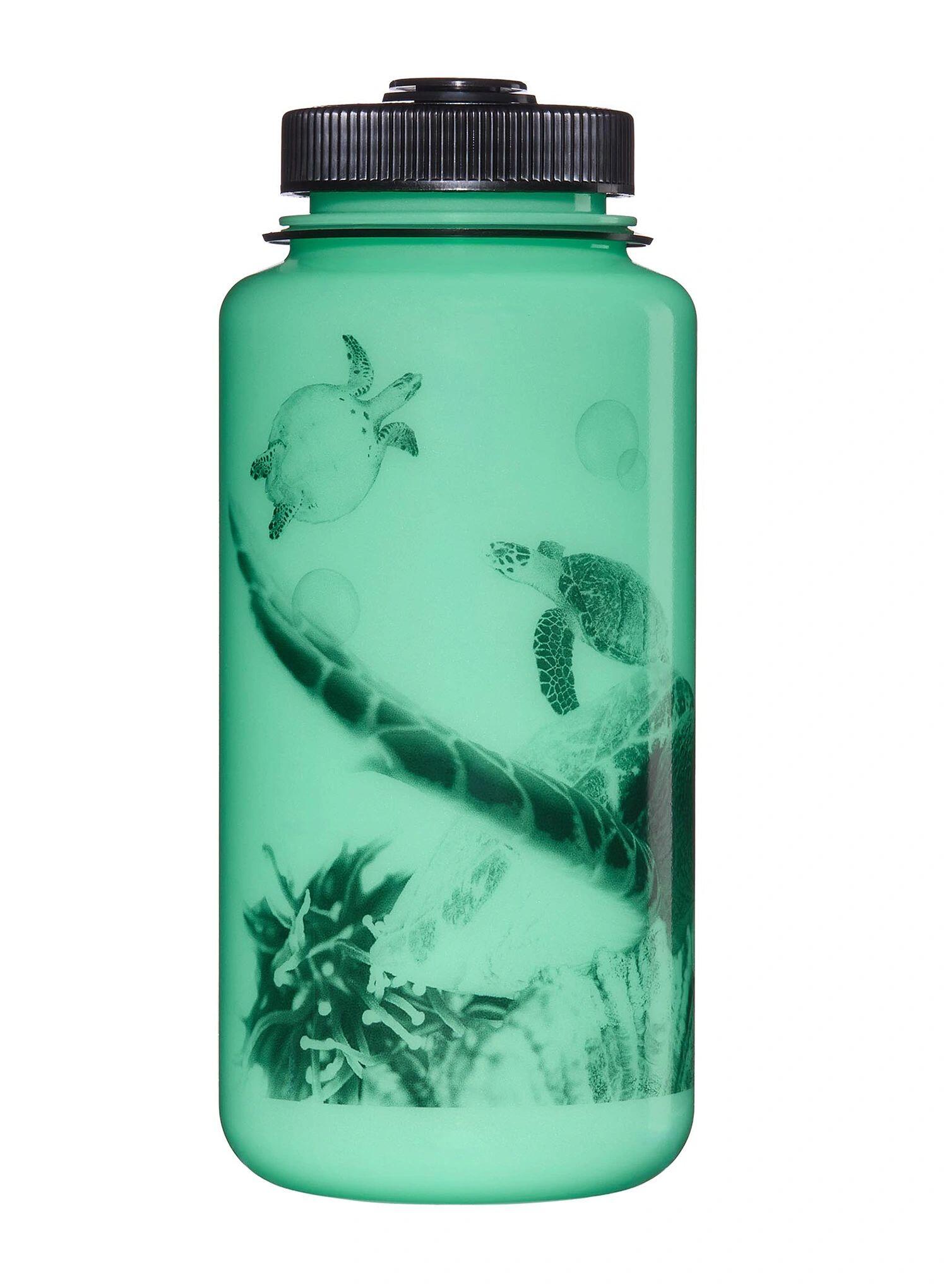 Trinkflasche Weithals Glow Sustain 1 Liter schwarz-turtles 6/7