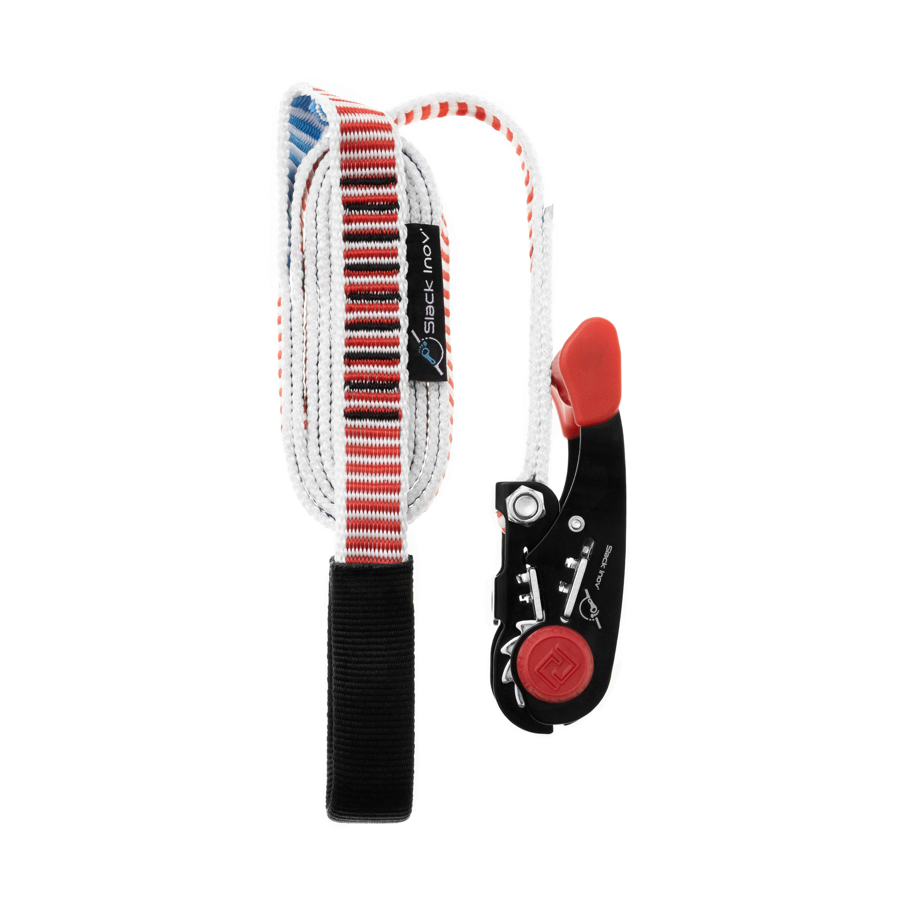Monkey line Kit 15m - slackline + cinta guía desde arriba con anillo para niños 4/6