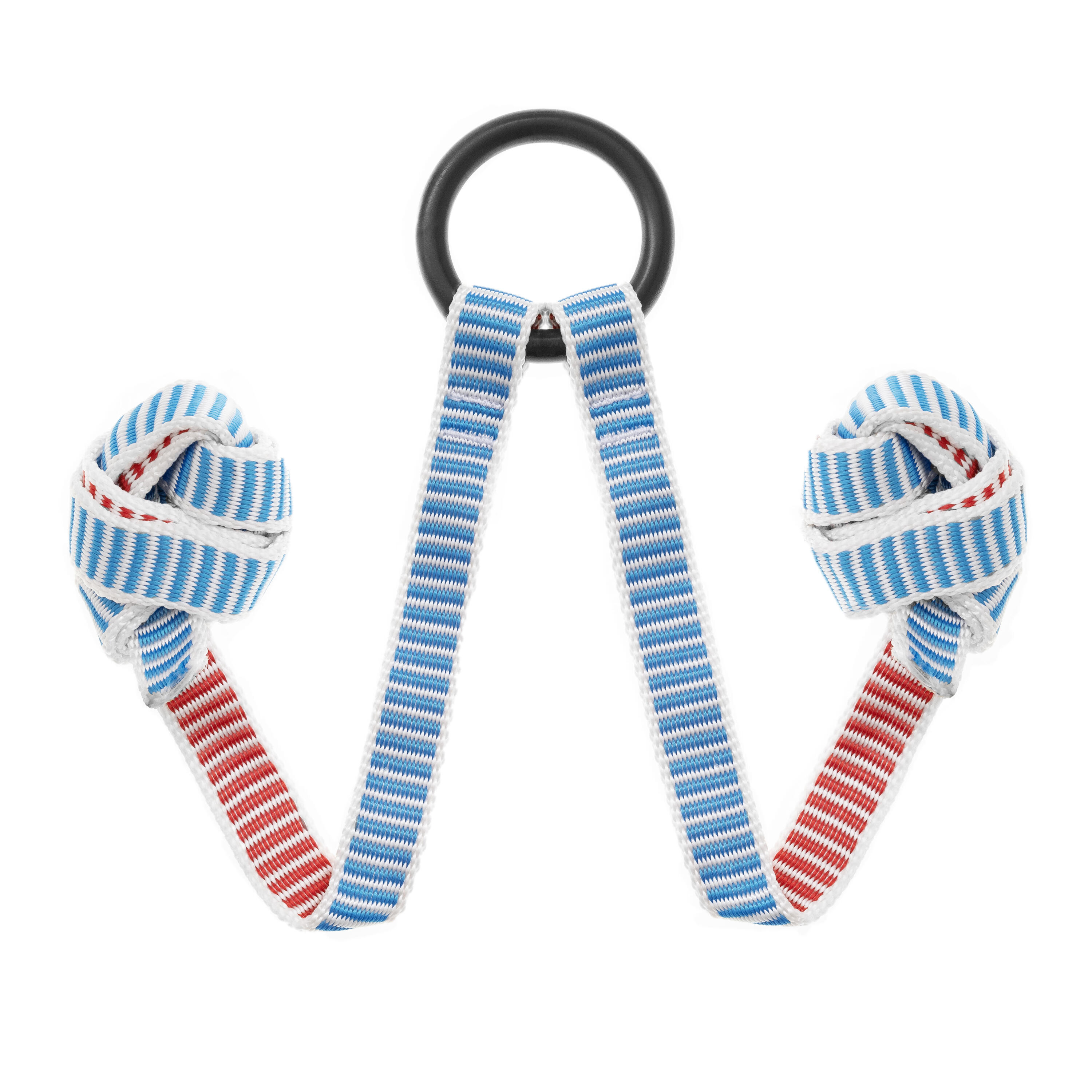 Monkey line Kit 15m - slackline + cinta guía desde arriba con anillo para niños 5/6