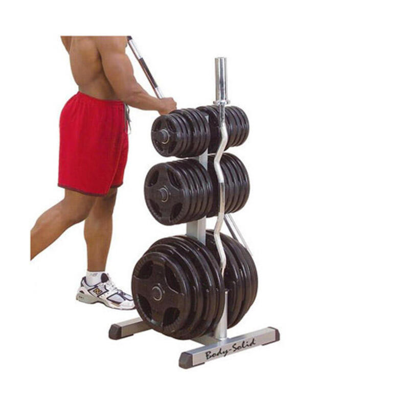 Soporte para discos olímpicos y sujeta barras Body-Solid GOWT