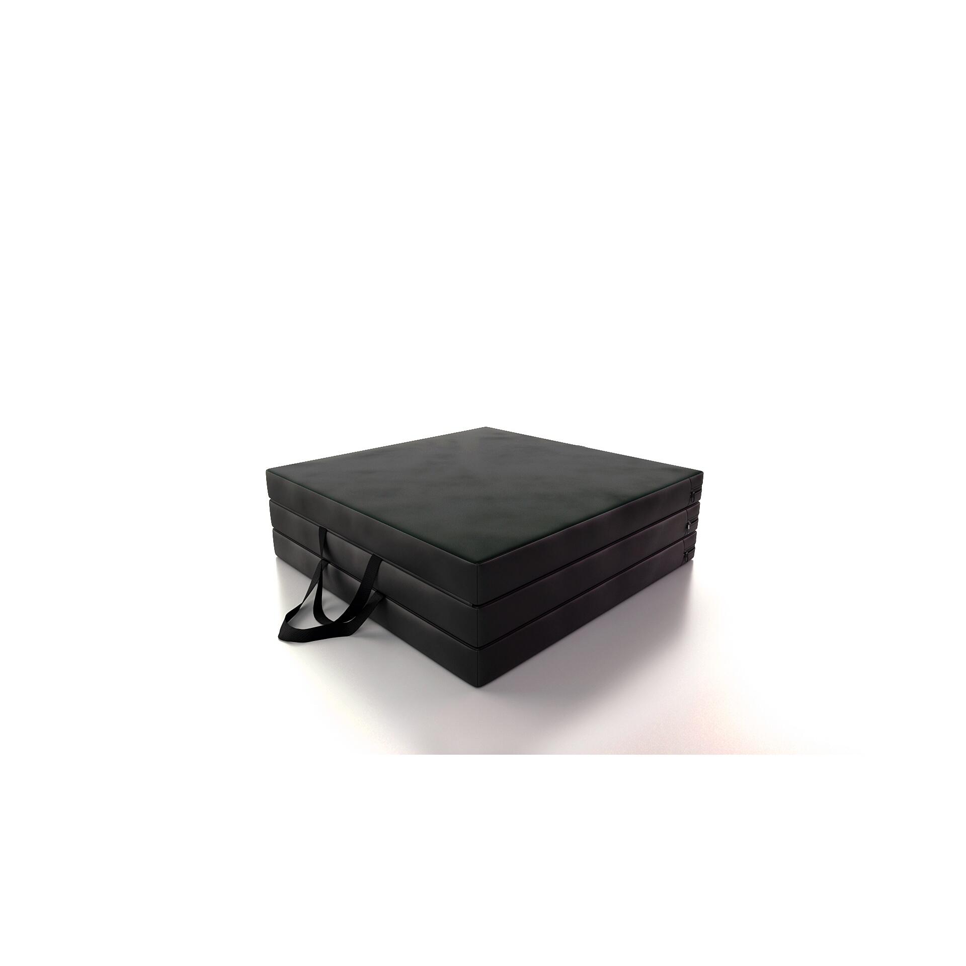DRUNA Opvouwbare Gymmat 180x60x6 cm met Handgrepen 3/6