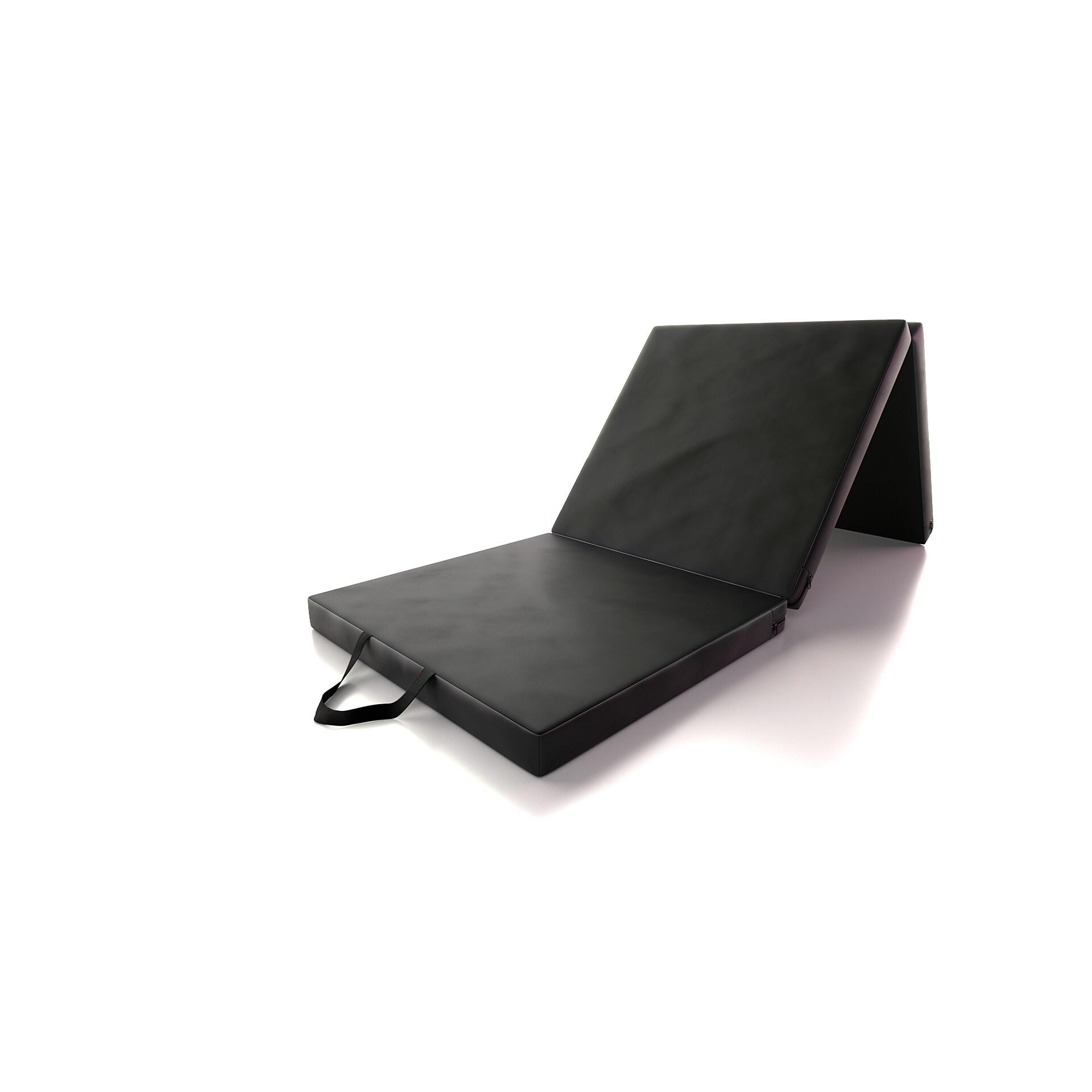 DRUNA Opvouwbare Gymmat 180x60x6 cm met Handgrepen 2/6