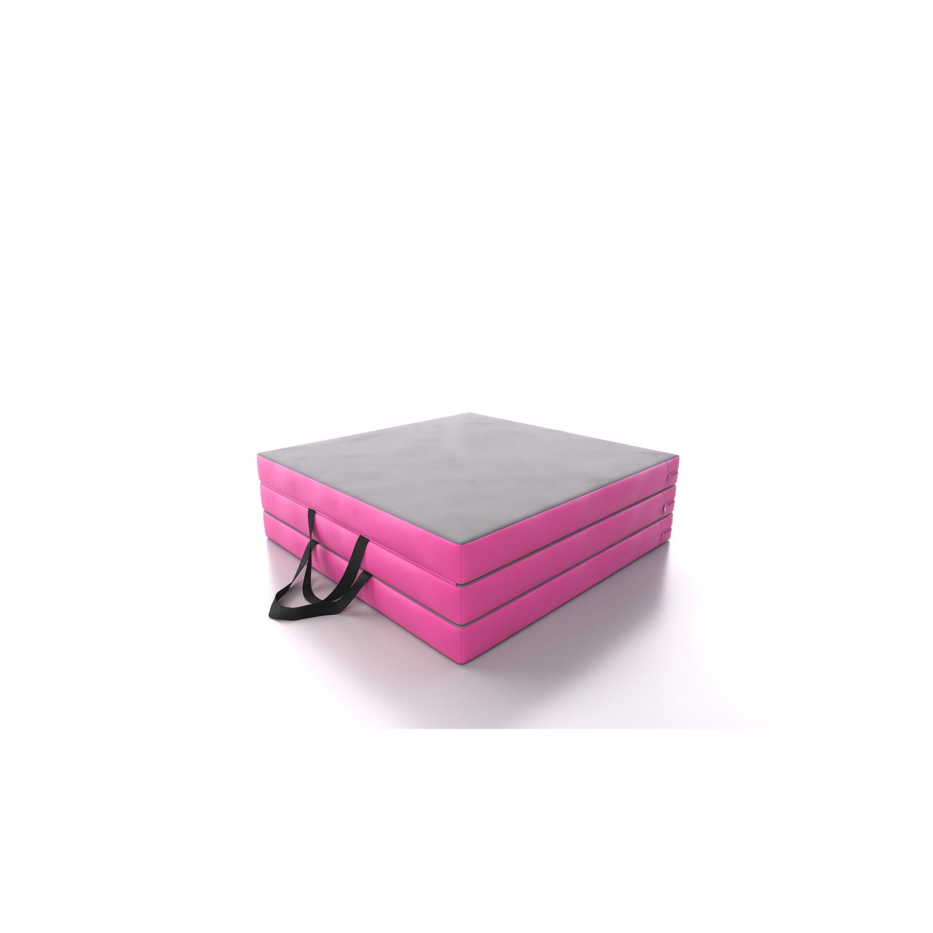 DRUNA Opvouwbare Gymmat 195x80x6 cm met Handgrepen 3/6