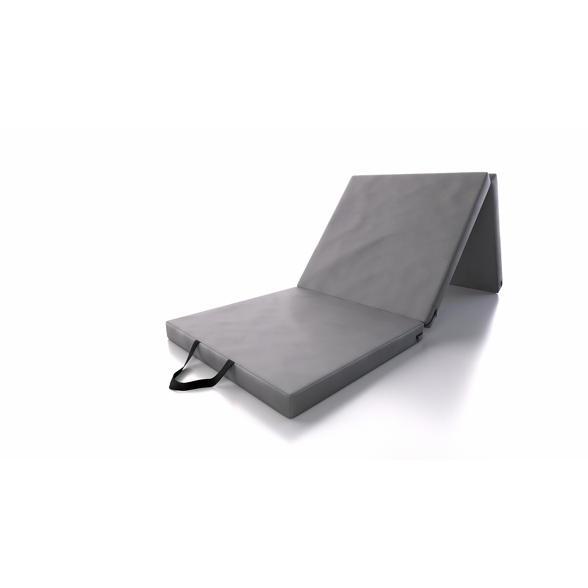 DRUNA Opvouwbare Gymmat 195x80x6 cm met Handgrepen 2/6