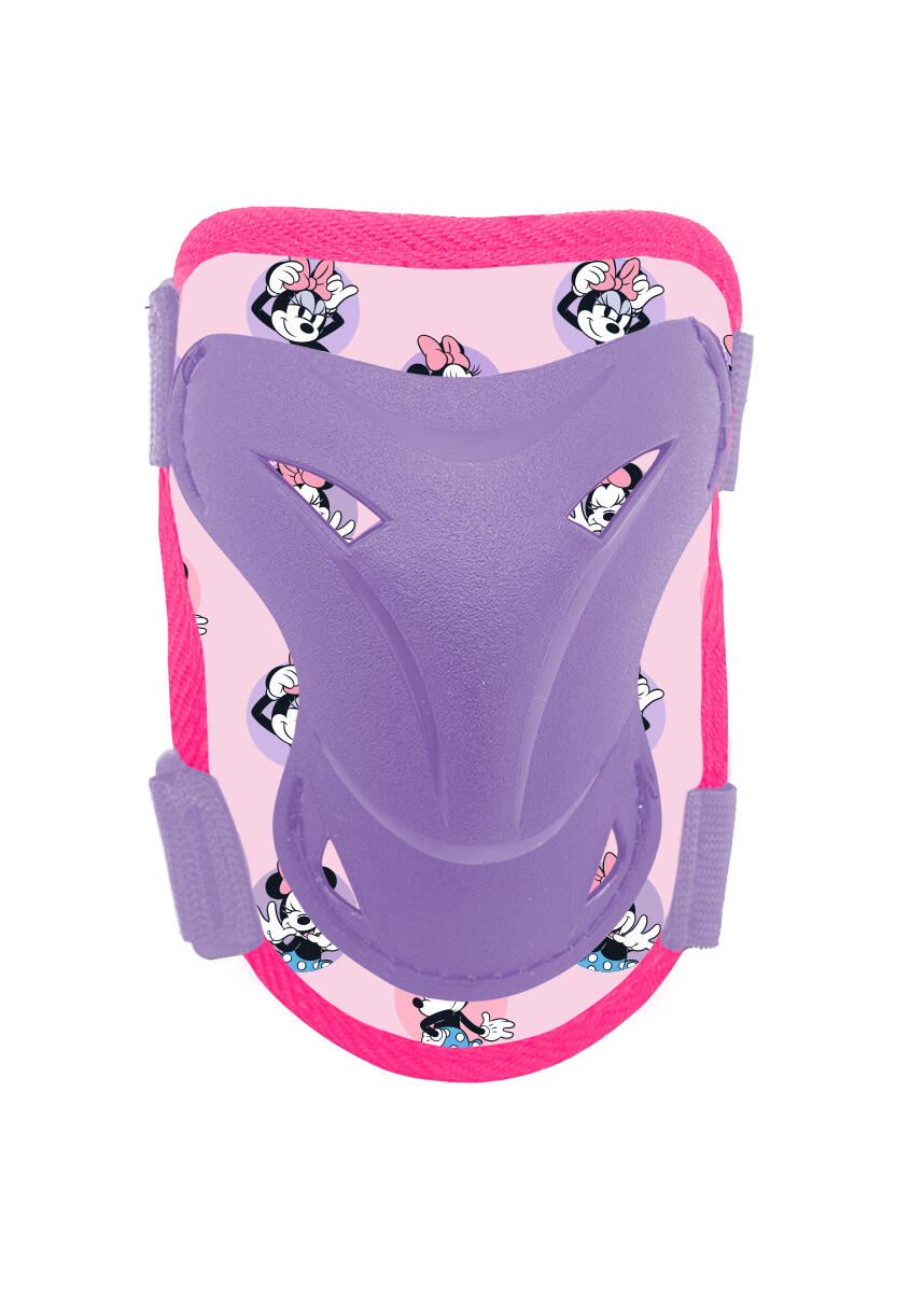 Kinderschutzset für Knie, Ellbogen und Handgelenke Walt Disney Minnie (x6) 4/5