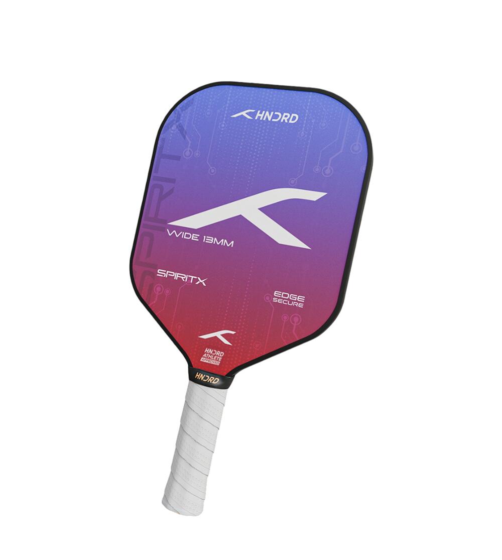 Pickleballschläger - Spirit-X Wide 13mm Power Blau/Rot 5/8