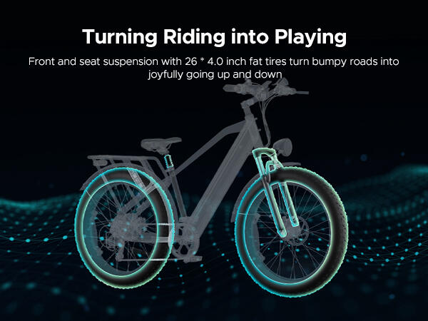Rower elektryczny ENGWE E26 250 W All Terrain Fat Tire Ebike 7/7