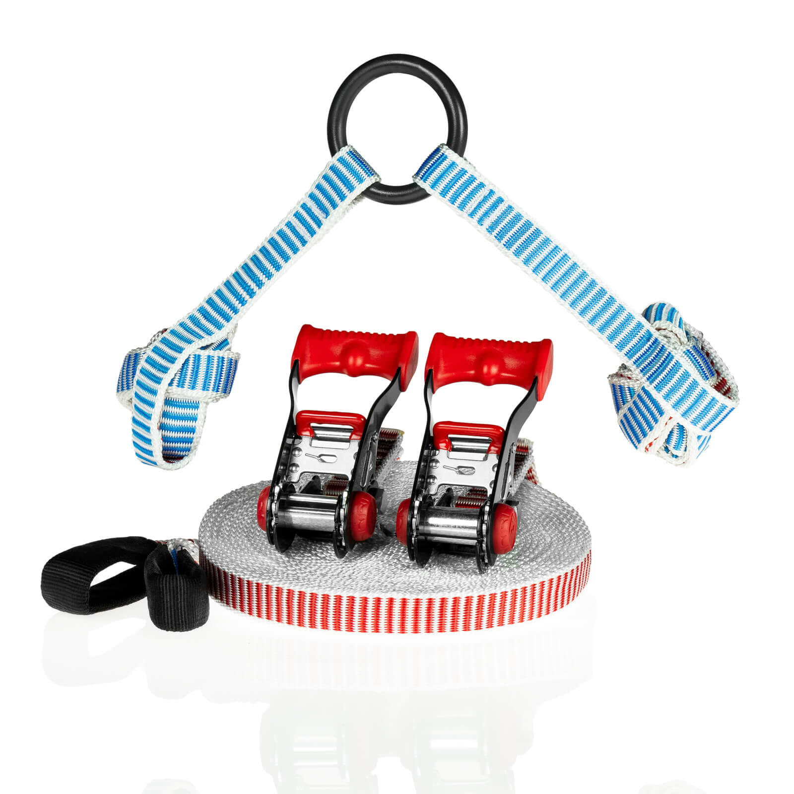 Monkey line Kit 15m - cinta guía desde arriba con anillo para niños 3/6