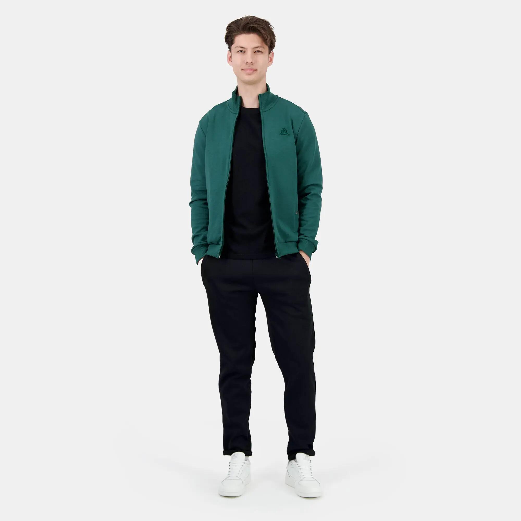 Sweat zippé Ton sur ton 5/7