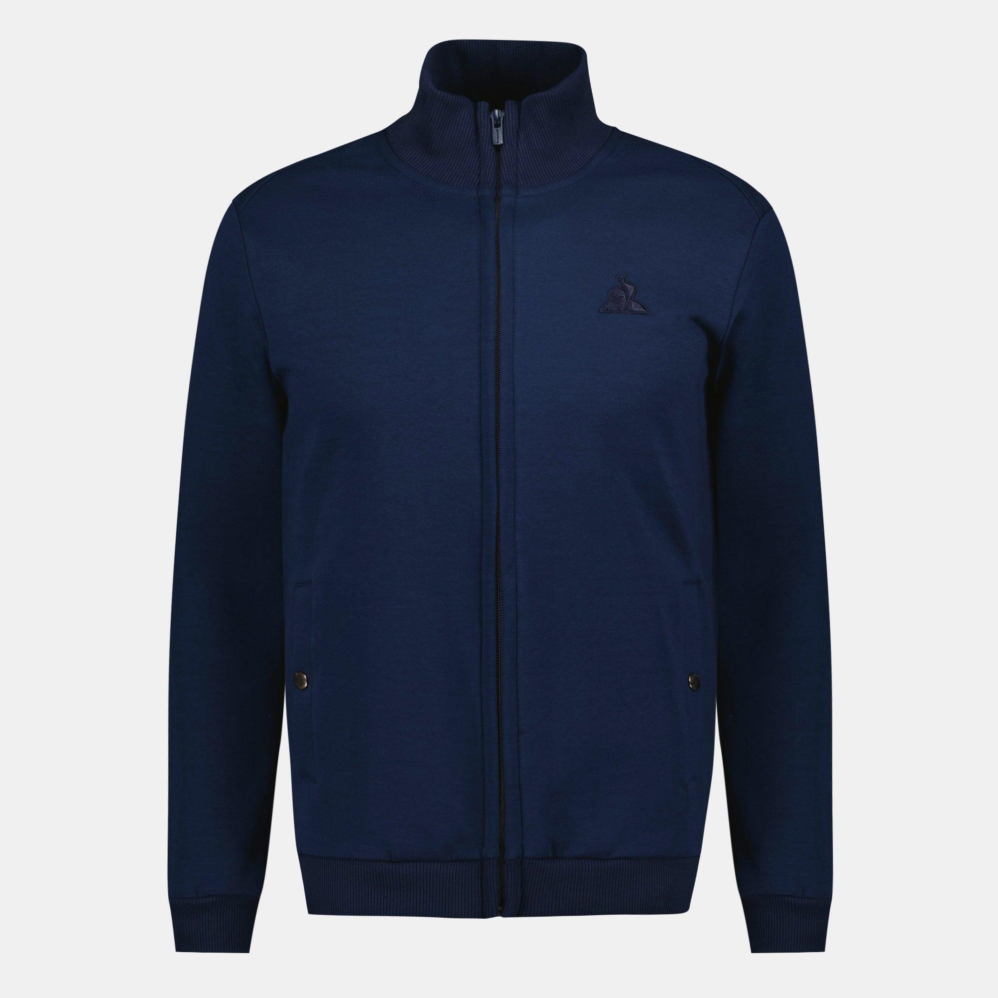 Sweat zippé Ton sur ton 2/6